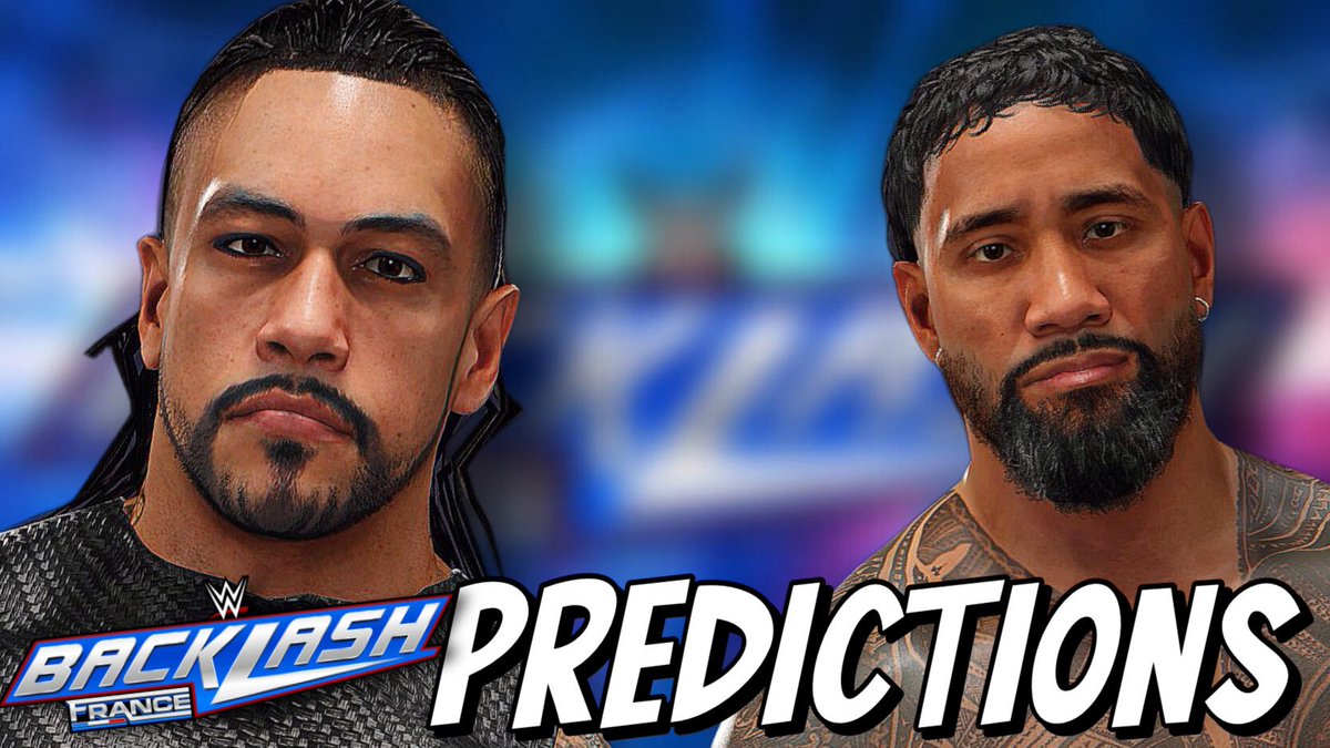 #WWEBacklash Predictions are here‼️‼️

I also feature a couple of bad ass #WWE2K24 creations I came across on CC. I’ll be better. There was a few more creators I wanted to feature but the online shit was too slow and “not working” 🫤 check it out! 

⬇️⬇️⬇️⬇️⬇️