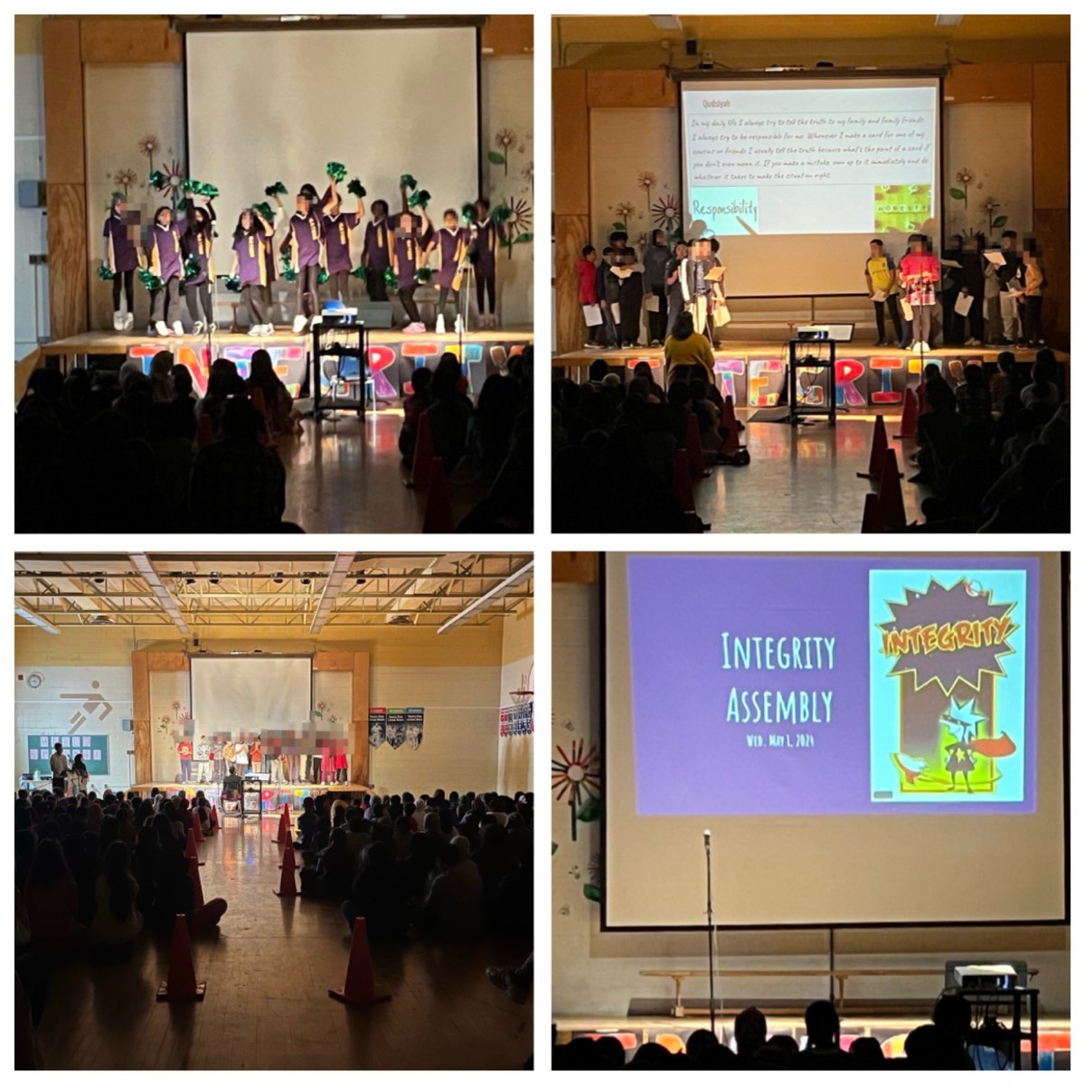 Integrity Character Assembly today! We learned about the quality of being honest and having good values. Amazing performances by the classes that kept everyone engaged! @tdsb @LN10Alvarez @LC2_TDSB