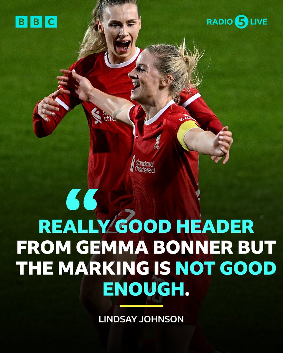 What a game - a HUGE result in the title race. Gemma Bonner scores the winner. FT: 🔴 Liverpool 4-3 Chelsea 🔵 Live reaction: bbc.co.uk/5live #WSL #BBCFootball