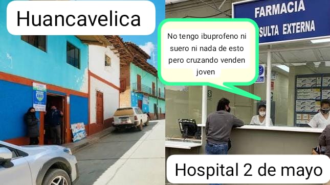 La ley impulsada por @KeikoFujimori y @wilsonsotop POR BENEFICIO PROPIO castigará a farmacias de pequeños emprendedores con multas de más de 10,000 soles así falte un paracetamol, mientras hospitales como el 2 de Mayo carecen de TODO sin consecuencias. DOBLES MORAL! CORRUPTOS!