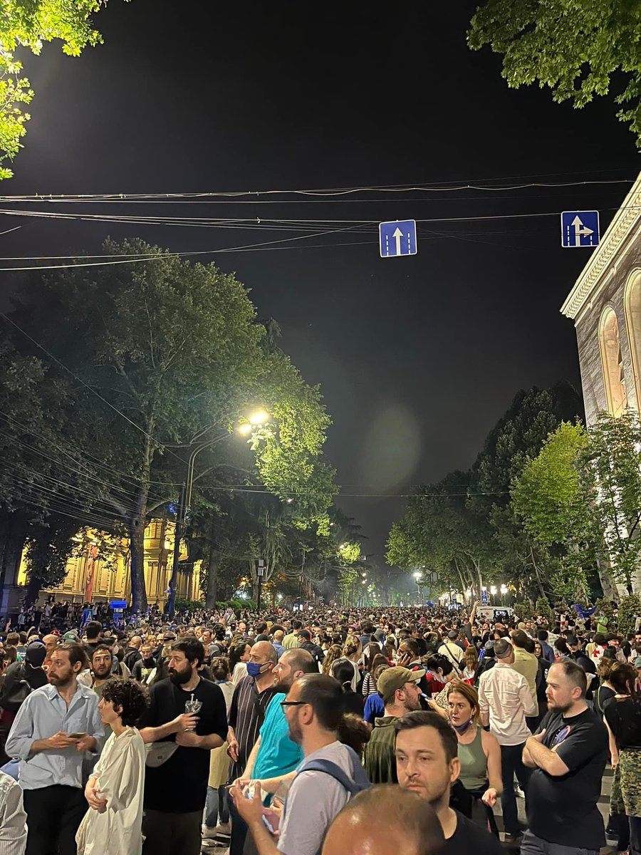 It’s already midnight in Georgia, Thursday, a regular workday. Yet, nobody is leaving. The fight continues tonight, tomorrow, and every day until we achieve victory and celebrate.