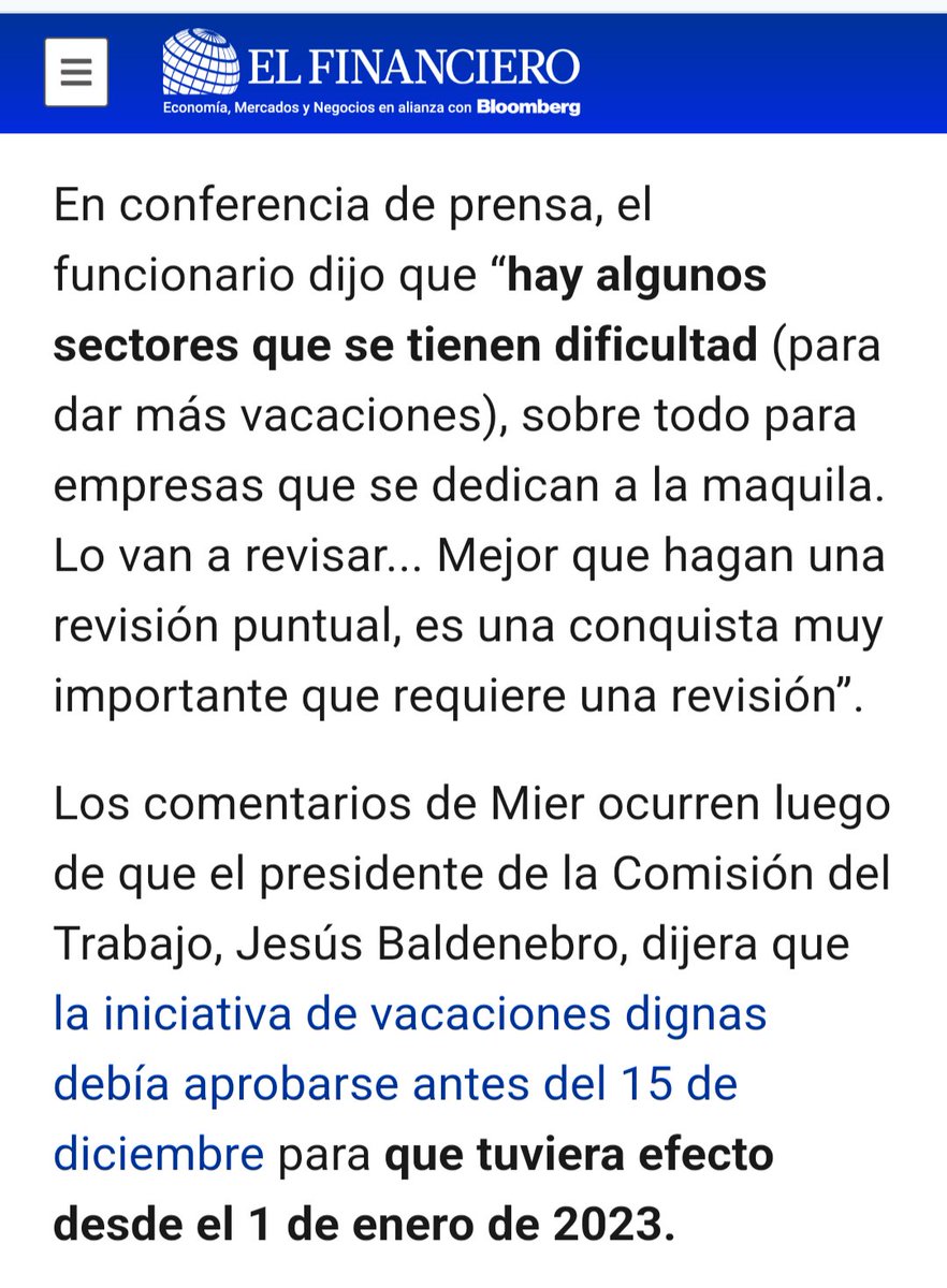 Le recordamos al cínico que él detuvo la aprobación de #VacacionesDignas por defender a los empresarios de una de las industrias más precarizadas.