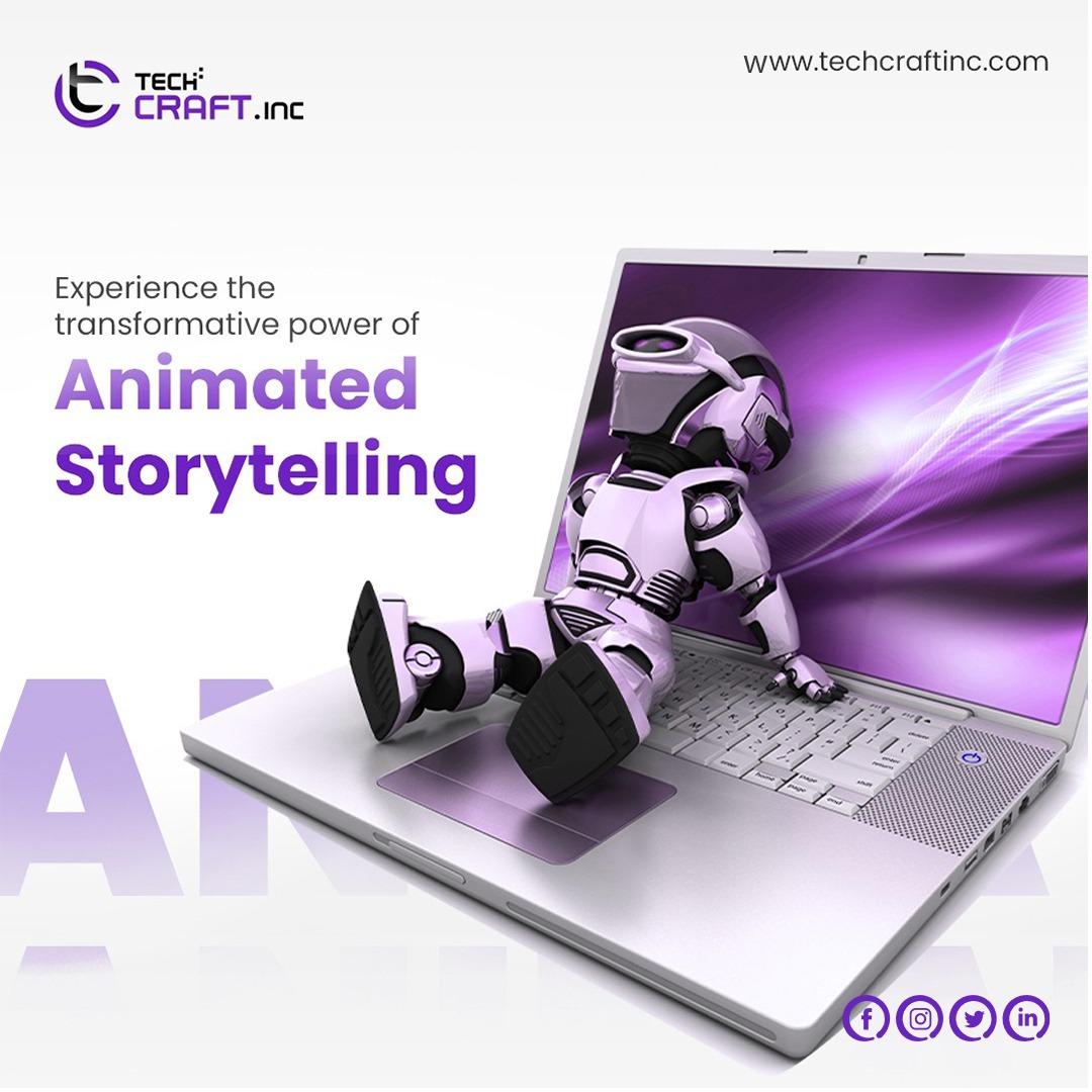 Tech Craft Inc.: Where animations bring brands to life! Let's elevate your brand together! #animationstudio #engagingcontentcreation #brandstorytelling #TECHCRAFTInc #animationpower #animationvideo #animationservice