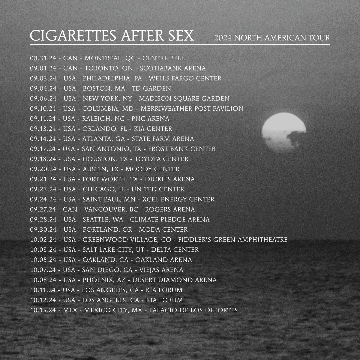 north american sweetness this august through october. can’t wait to see you all…🖤 cigsaftersex.lnk.to/_Xs