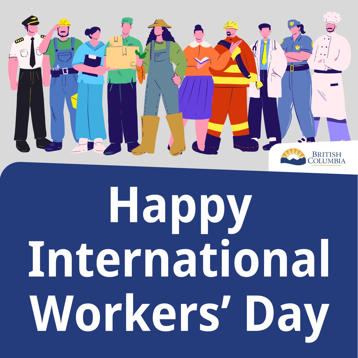 On #InternationalWorkersDay, we stand in solidarity with workers in #BC. Together, we are building a province where people want to live, work and raise families news.gov.bc.ca/30792