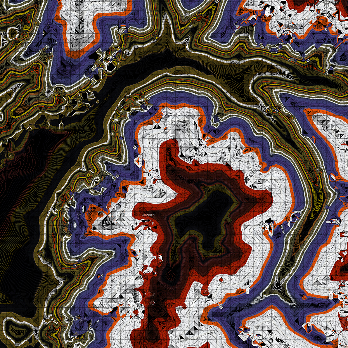 Stratum#33 “Gemstone of Wassily Kandinsky” @foundation 

Kandinsky's shapes, colors, and compositions.
The algorithmic topography, time, and landscape.

foundation.app/collection/tsc…
#Generative #NFT #art #modernart #Rhino7 #Grasshopper mtbrs.net/ps_kairostsg_S…