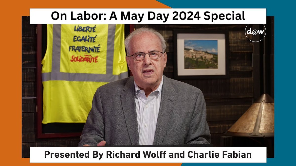 Don't Miss a New Episode of #EconomicUpdate Premiering today May 1st at 7:30PM ET! On #Labor: A May Day 2024 Special with @profwolff and Charles Fabian! #democracyatwork #workersunite #resistcapitalism #MayDay2024 watch it here: tinyurl.com/3my34chu