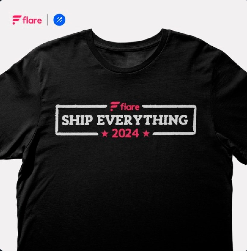 #Flarenetwork #Shipeverything 2024. Got the T-shirt 😉

I don't see FTSO v2 getting higher priority than  #Fassets making any changes to that ☀️