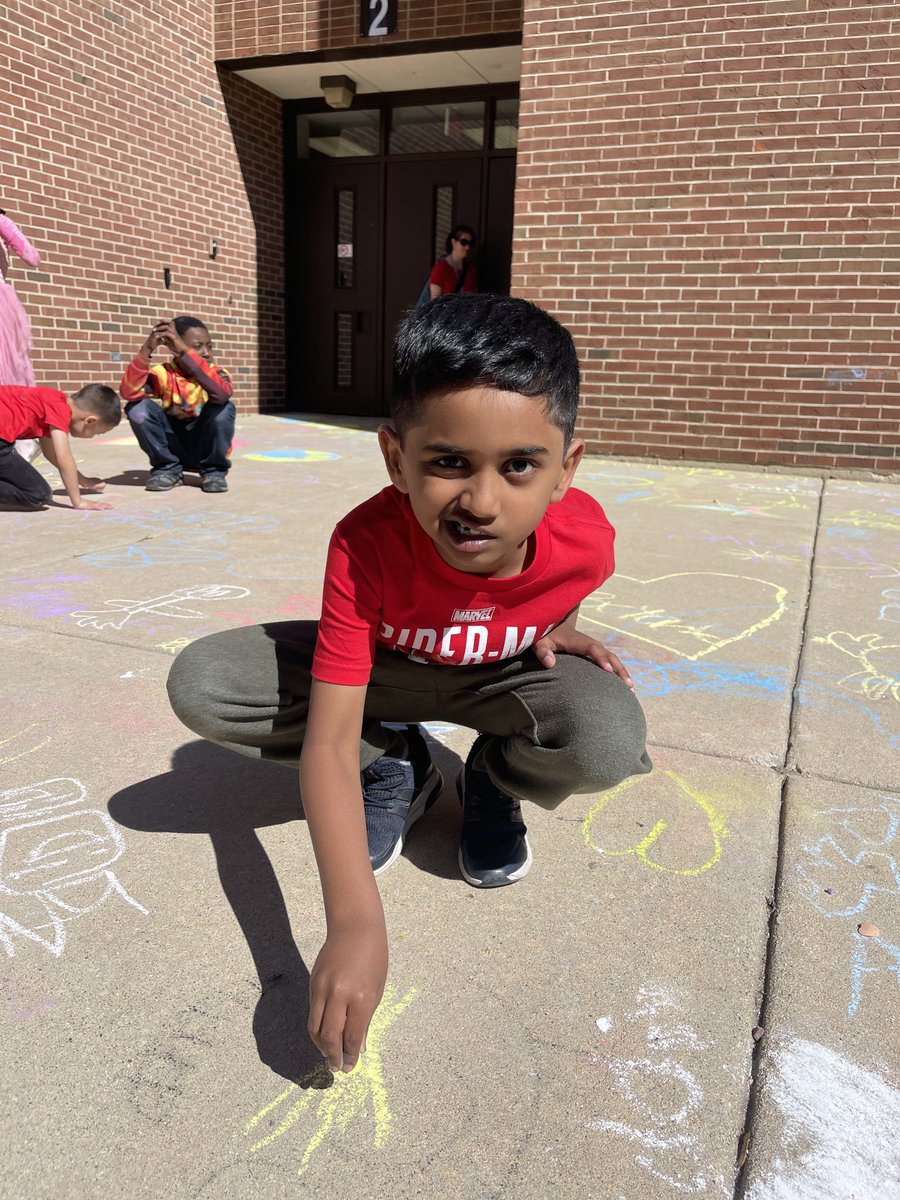 We had another great day here at Armstrong!  We celebrated Dress as Your Future Self for our ABC Countdown, had our WSM, & chalked the school with our family trees.  #schoolisfun #D54Armstrong *More pictures can be found on our Facebook page*