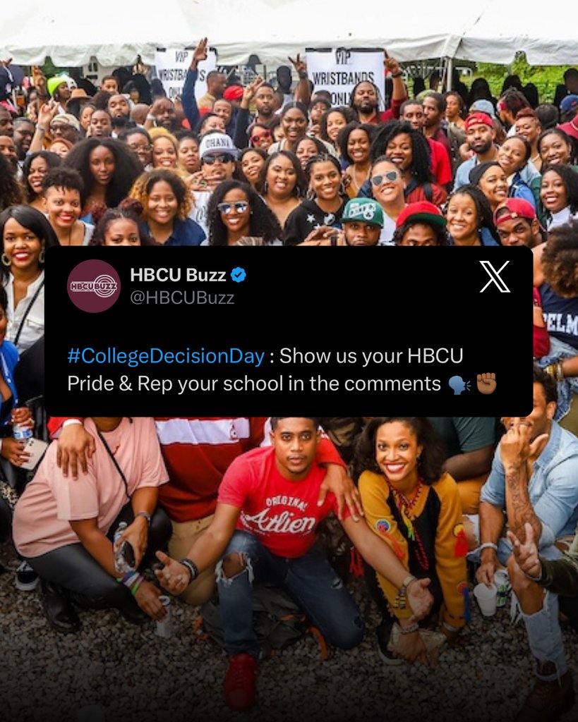 No other choice, No better option ✊🏾 Our HBCUs are truly the BEST in the nation - In honor of #CollegeDecisionDay we want to see you rep YOUR HBCU in the comments 👇🏾🗣 #HBCUBUZZ