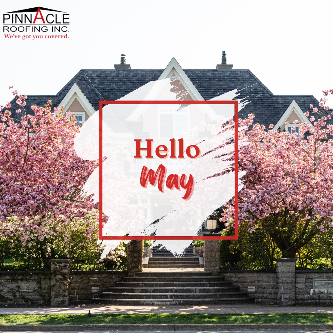 May you have a marvelous May, filled with sunshine and good vibes! ☀️☕️ 

#PinnacleRoofing #roofing #roofers #roofrepair #roofreplacement #residentialroofing #commercialroofing #roofingcontractors #roofingcompany