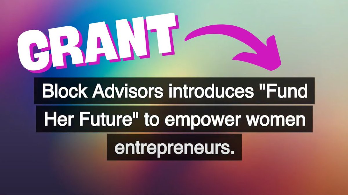 Hey Ladies! >> #GrantFunding #WomenEntrepreneurs #WomenInBusiness #WomenRock #WomenRockingBusiness #FreeMoney #FundHerFuture zurl.co/RnKt