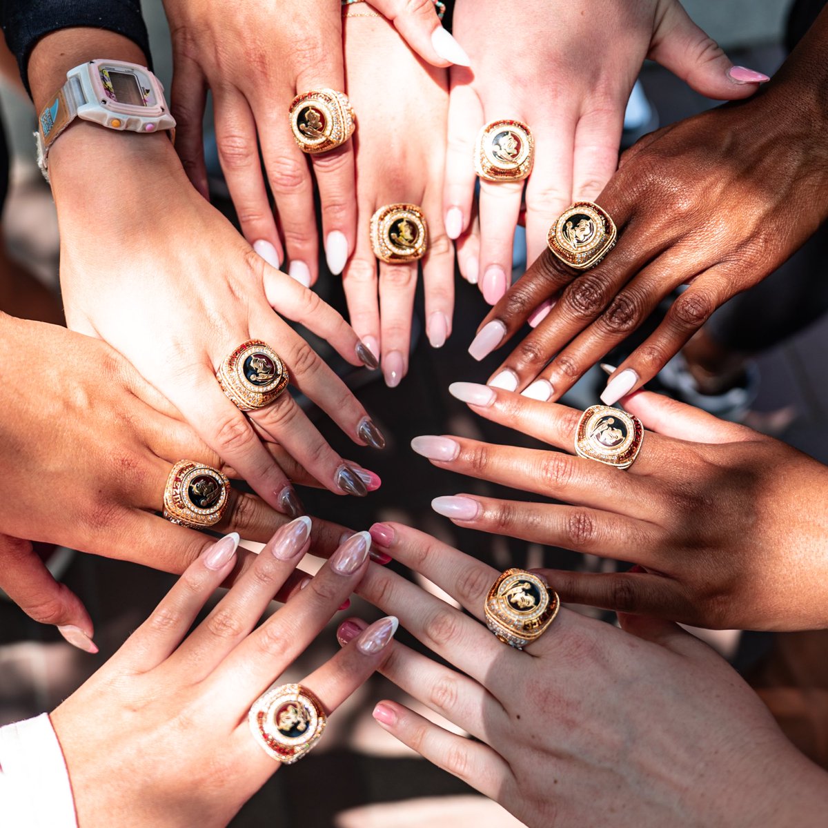 Had to put a 𝒓𝒊𝒏𝒈 𝒐𝒏 𝒊𝒕 We’re in love with our ACC Championship bling 💍 #OneTribe | #GoNoles