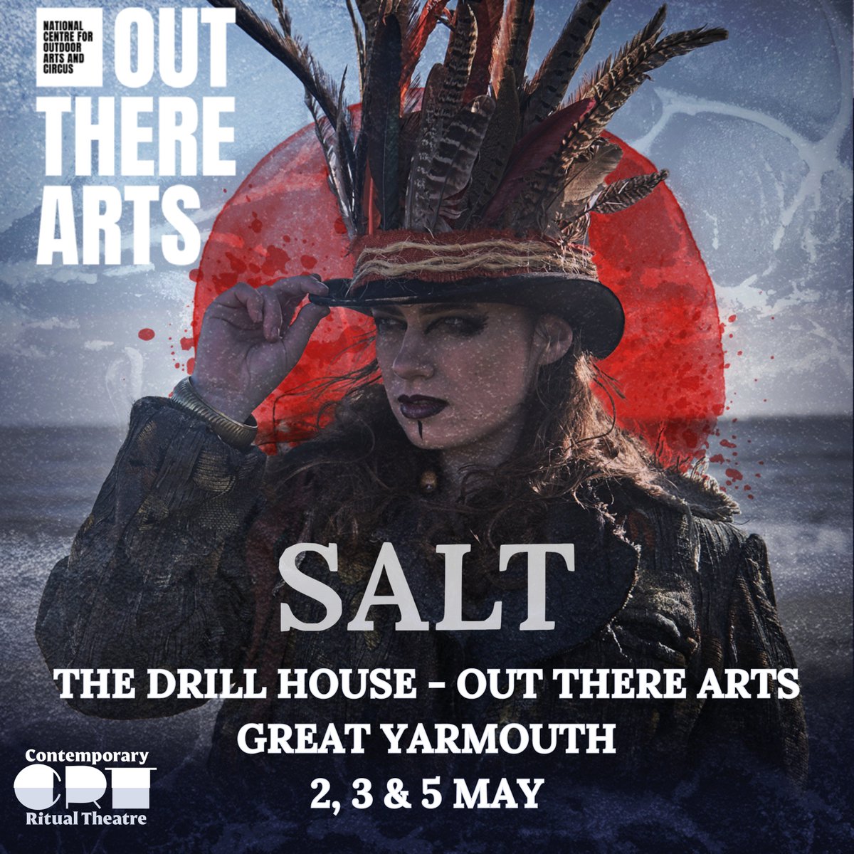 #SALT OPENS TOMORROW!
We can't wait to kick off our 2024 run in Great Yarmouth. Tickets for all dates on our tour are available via the link in our bio. See you at the ritual...

#SaltPlay #RitualTheatre #ContemporaryRitual #britishtheatre #live #norfolk #MadeInYarmouth #fringe