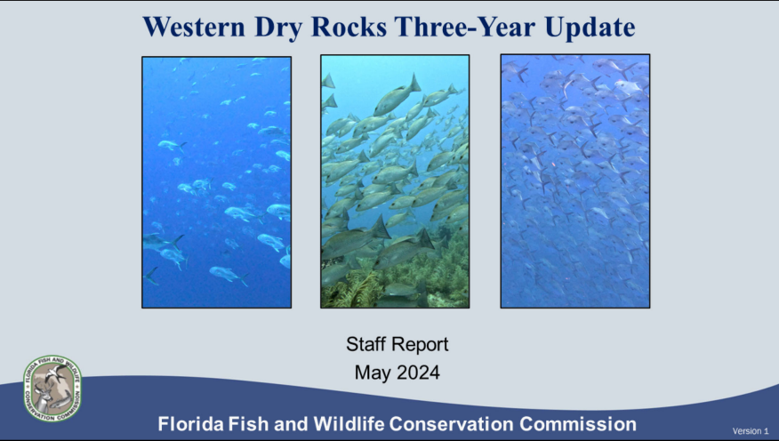 Now: Staff Report – Western Dry Rocks Update. Presentation: bit.ly/3UHWY6h #FWC2024