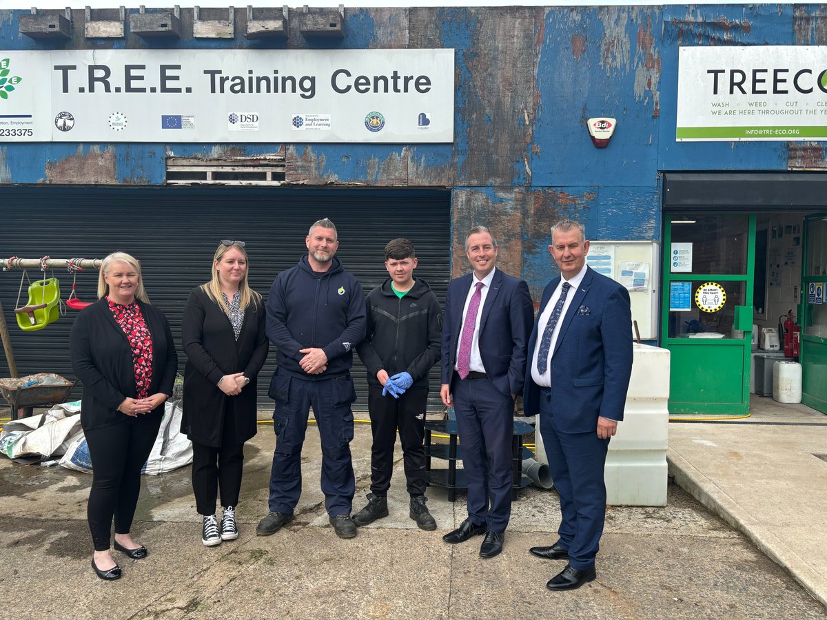 Minister @paulgivan visited TREECO Training Centre, part of the Greater Village Regeneration Trust, where he heard about the fantastic work done to provide initiatives to support local people to improve their lives, through personal development, housing and environmental…