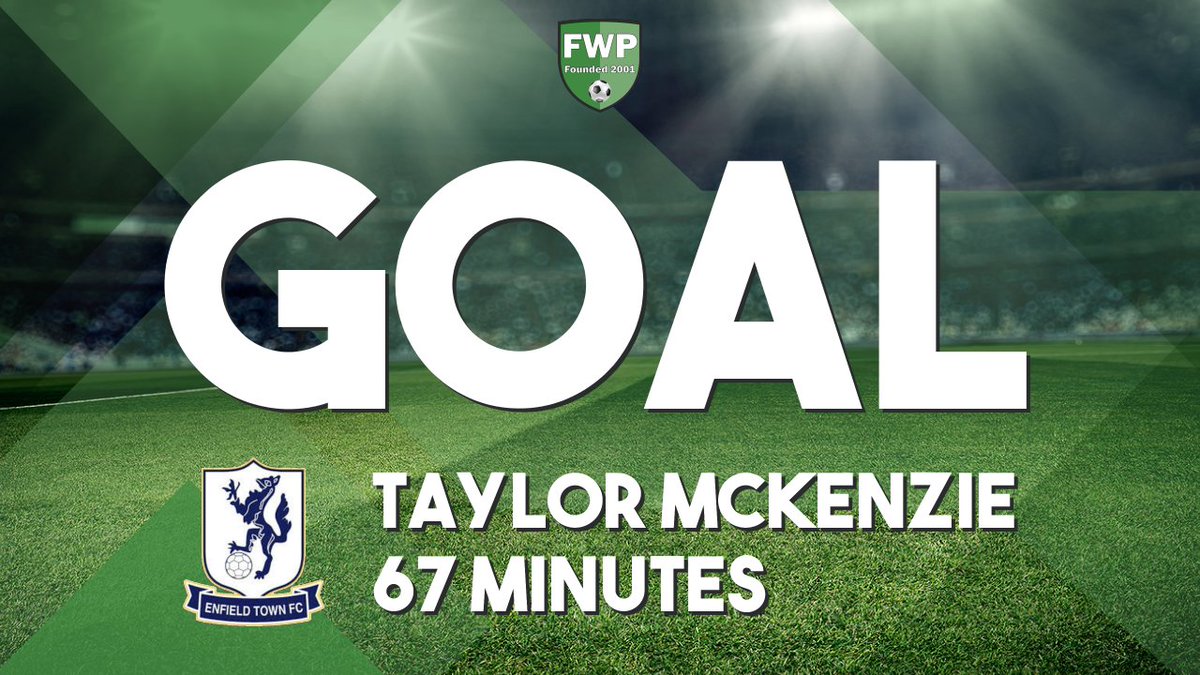 GOAL: ENFIELD TOWN 1-0 Wingate & Finchley - Taylor McKenzie (67') #IsthmianLeague fwp.co/H9QEr4