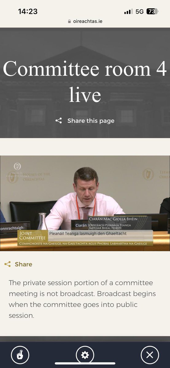 Labhair ionadaithe @FisanPhobail os comhair Comhchoiste na Gaeilge inniu i gcomhar lenár gcairde ó na Líonraí Gaeilge eile 

Tugadh samplaí don deá chleachtas pleanála teanga ach dhearbhaigh muid go raibh fís náisiúnta le hacmhainní cuí de dhíth le tacú leis na hiarrachtaí pobail