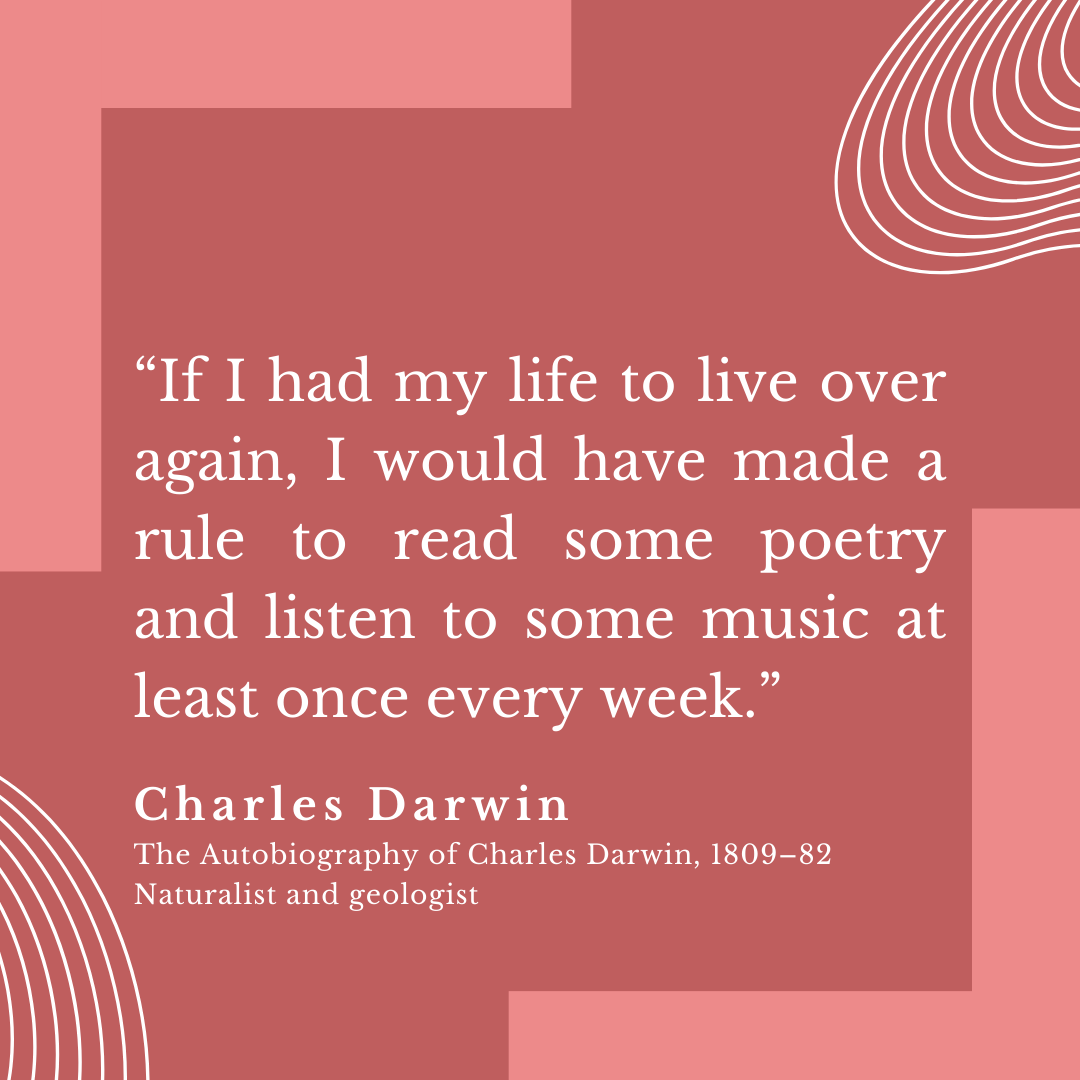 This quote by Charles Darwin is a beautiful reminder to enjoy the things you enjoy in life. 

Give yourself a treat every day while you can. 

#CharlesDarwin #Quote #InspirationalQuote