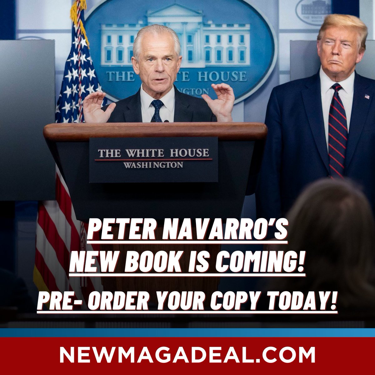 Go to NEWMAGADEAL.com today to pre-order his book!