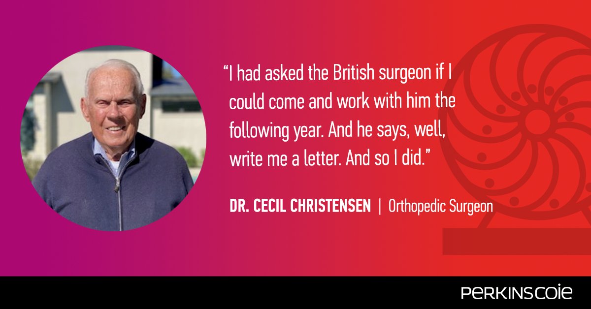 🎙️ Dr. Cecil Christensen, a medical pioneer who performed the first hip replacement surgery in the U.S., joins us on the Perpetual Motion podcast to share stories and discuss the hard work and innovation that guided him on his journey. bit.ly/4binHvp #Orthopedics #IP