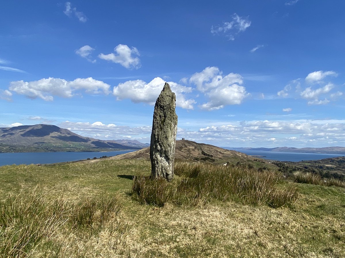 May Day at the #BereIsland Standing Stone #Bealtaine