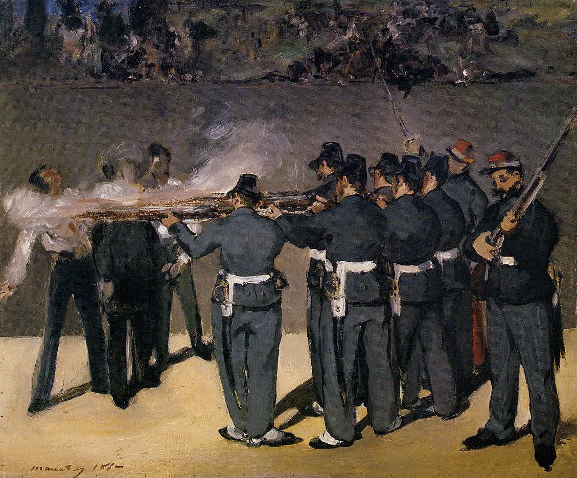 Manet, The Execution of Emperor Maximilian