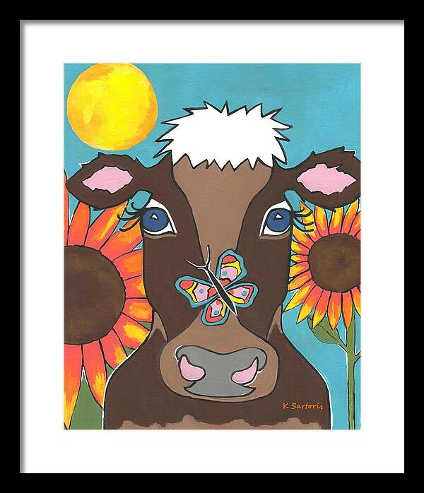 Check out this new framed print that I uploaded to fineartamerica.com! fineartamerica.com/featured/funny… #funny #cow #animals #farm #wallart #childrenart #farmanimals #farming #walldecor