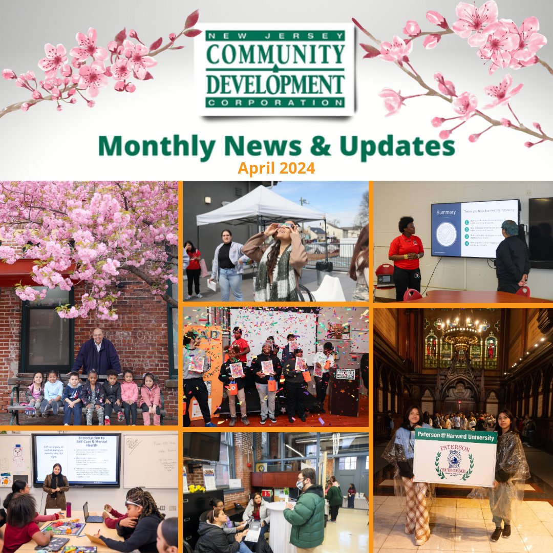 This April our Paterson Youth Council went on our 6th Annual Ivy League Tour &amp; teens at JFK High School attended a Financial Literacy Day event. Students at our Great Falls Youth Center even released a new book &amp; music video! For more updates: conta.cc/3Qr3jAs