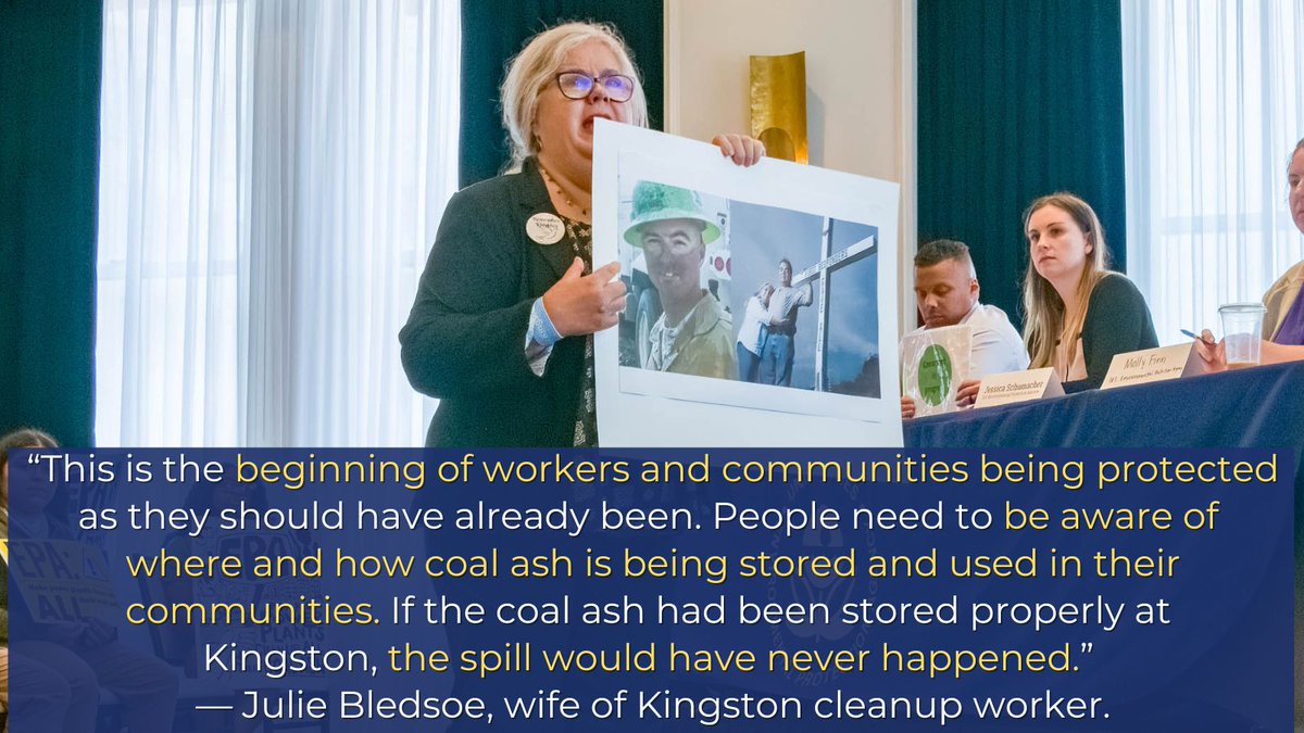 Last week, @EPA announced new rules that are a huge win for our communities by cutting pollution & tightening regulations on coal plant waste like #CoalAsh.  

Ask your members of Congress to support these protections: appvoices.org/epa-new-rules/
