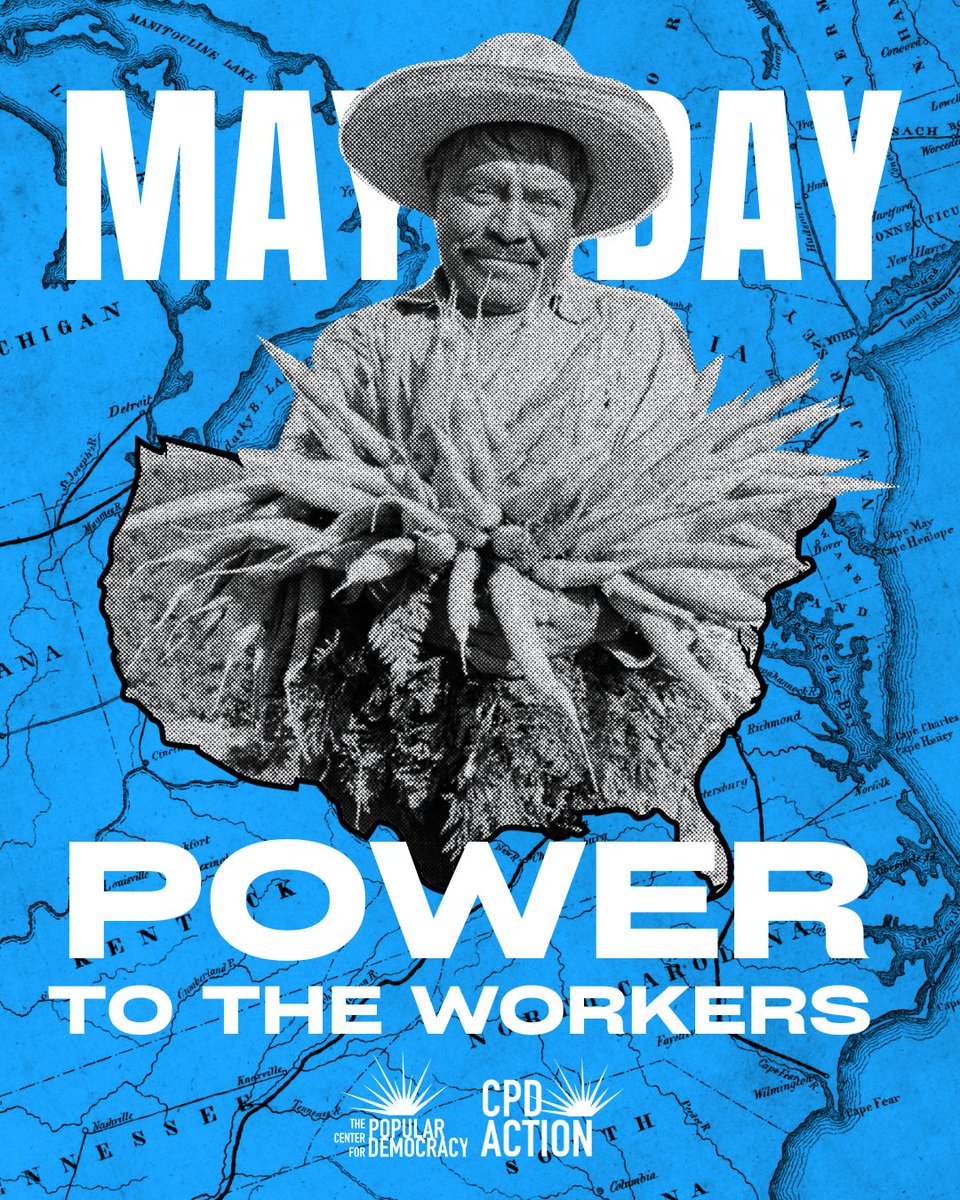 ¡GLORIA A LAS MANOS QUE TRABAJAN! Today is #MayDay, an international day of mobilization and action to honor and fight for the rights of the people who build and sustain our countries.