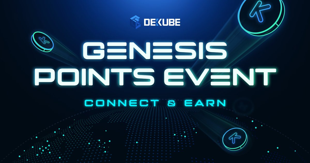 🚀Join the DEKUBE Genesis Points Campaign and Shape the Future of Al! 🌐We're empowering a global community to contribute to a network that leverages collective Al computing power.  

⭐️Whether you're curious about Al, familiar with cryptocurrency, or just starting to explore