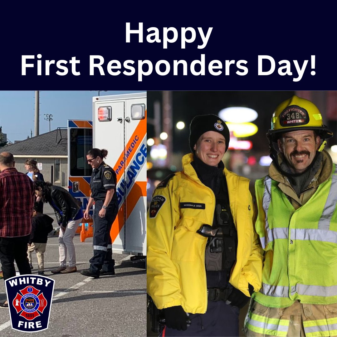 🚨Today is #FirstRespondersDay, and every day, we acknowledge and honour the dedicated service of our firefighters, our police and paramedic colleagues, and first responders everywhere🚓🚒 🚑