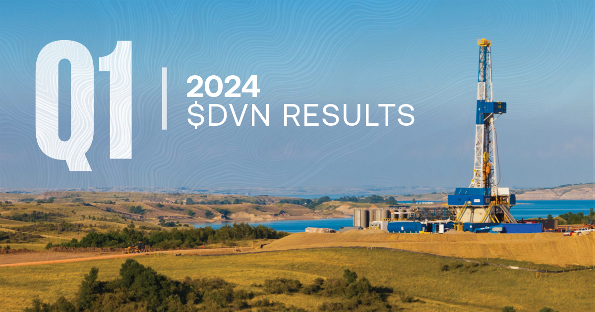 We’ve announced our 2024 Q1 results: devonener.gy/2024Q1Results