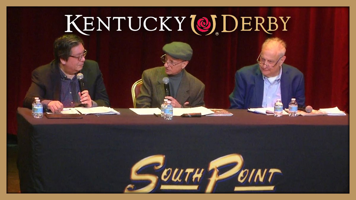 Our Kentucky Derby Seminar being held in the Grandview Lounge inside the @southpointlv will also be livestreaming to our YouTube channel!

Join @RaceDayLVRalph, @jon_sheets and @JonLindo60 LIVE this Friday 5/3 at 6pm PT. #KentuckyDerby #KentuckyDerby150 #SouthPointStudio 

🔗:…