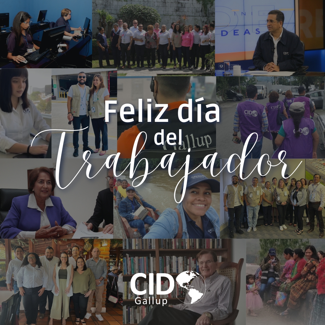 Feliz día del trabajador para aquellos que desde tempranas horas del día ponen todo su esfuerzo y pasión en cada una de sus funciones.

#diadeltrabajador 💼 #CIDGallup #GallupPanamá #cidlatinoamérica #work #teamwork #Trabajo #01demayo