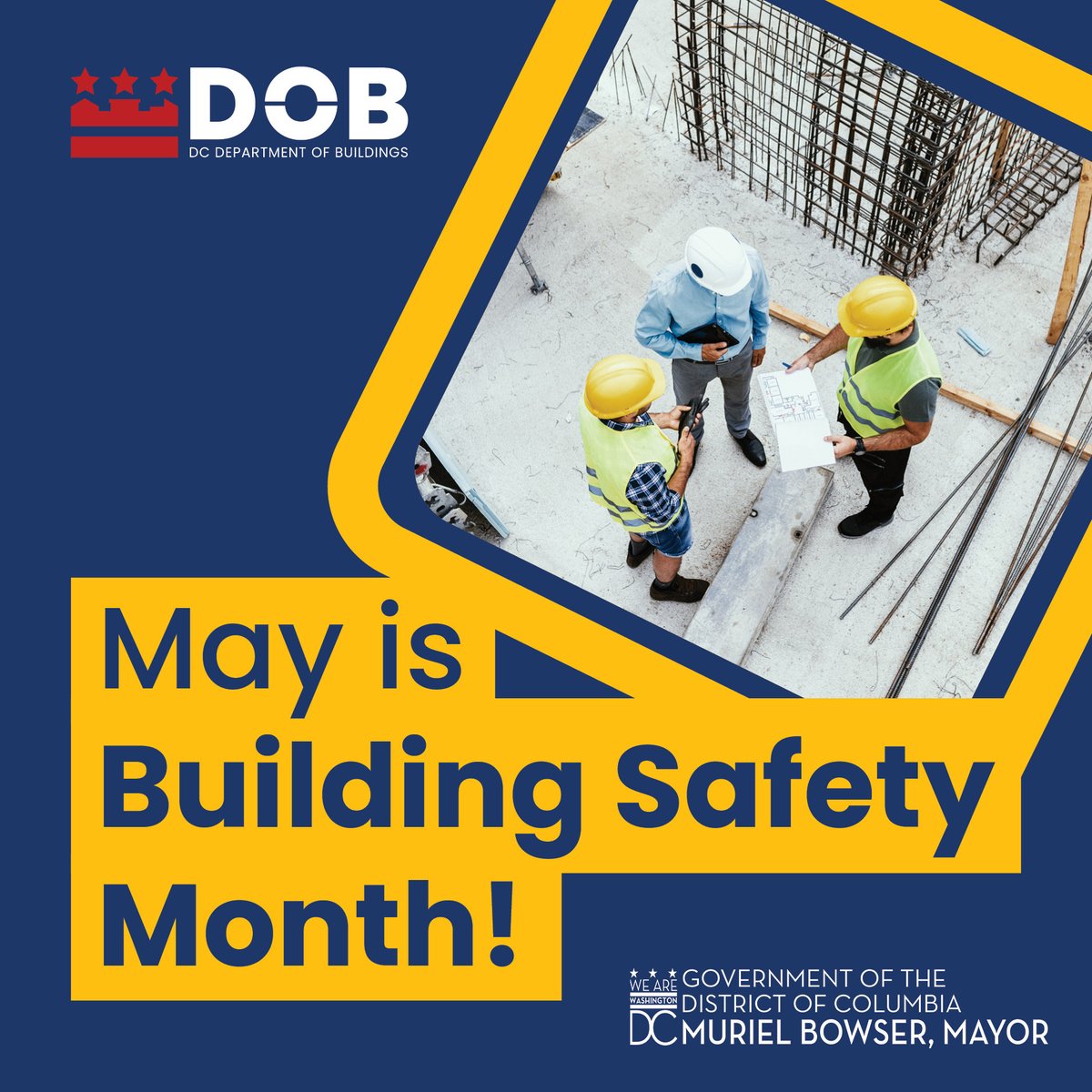 It's #BuildingSafetyMonth2024! We join @intlcodecouncil to raise awareness about building safety and and the role we play in making this 'Mission Possible'. We also celebrate our team of professionals that works to keep our city safe! 
#LetsBuildTogether #BuildingSafety365