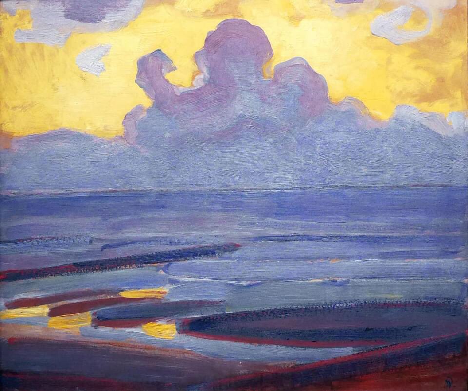 By the Sea, 1909 Piet Mondrian