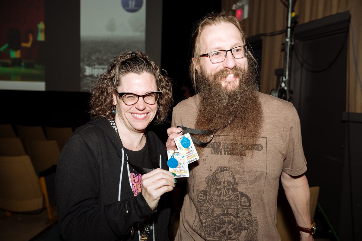 Steffany & Mike might be our most dedicated passholders! They saw 27 films at #CUFF24, making it out to almost every single slot. How many films did you see this fest?