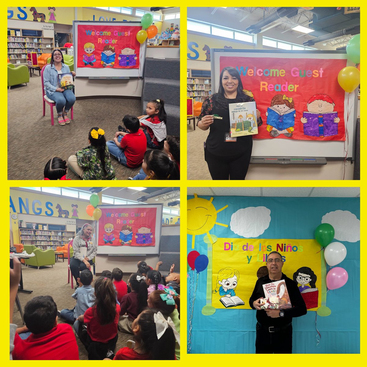 @PasodaleLibrary (@paseslibrary) on Twitter photo Our Mustangs had a great time with our guest readers on Día de los Niños y los Libros <a href="/YISDLibServices/">YISD Library Services</a> <a href="/YsletaISD/">Ysleta ISD</a> <a href="/PASESYISD/">Pasodale Mustangs</a> #DiaDelNino #DíaDeLosLibros Our Mustangs had a great time with our guest readers on Día de los Niños y los Libros <a href="/YISDLibServices/">YISD Library Services</a> <a href="/YsletaISD/">Ysleta ISD</a> <a href="/PASESYISD/">Pasodale Mustangs</a> #DiaDelNino #DíaDeLosLibros
