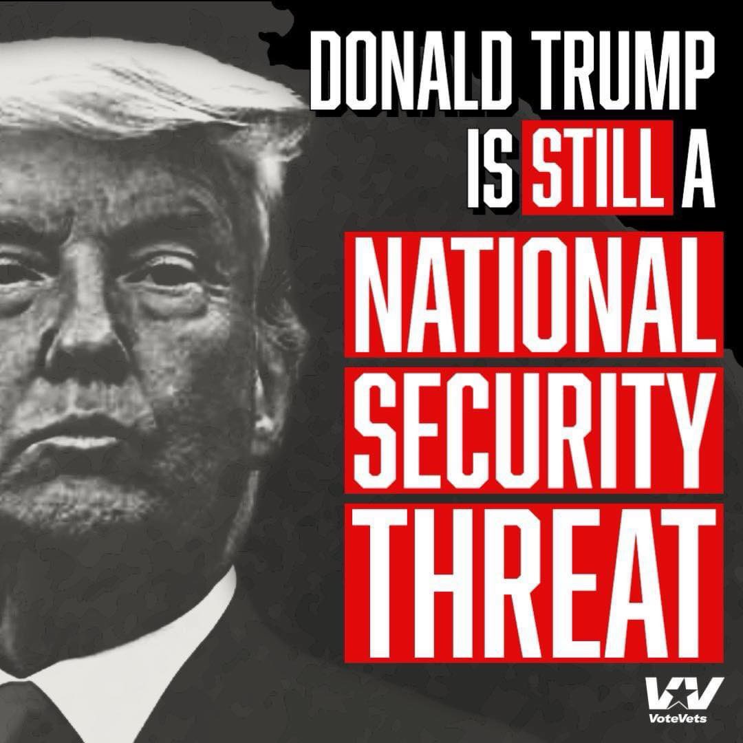 Trump potentially endangered our men and women in uniform with his reckless mishandling of national security documents. He must be held accountable! VoteVets will continue to hold the line against Trump, and won’t ever back down.