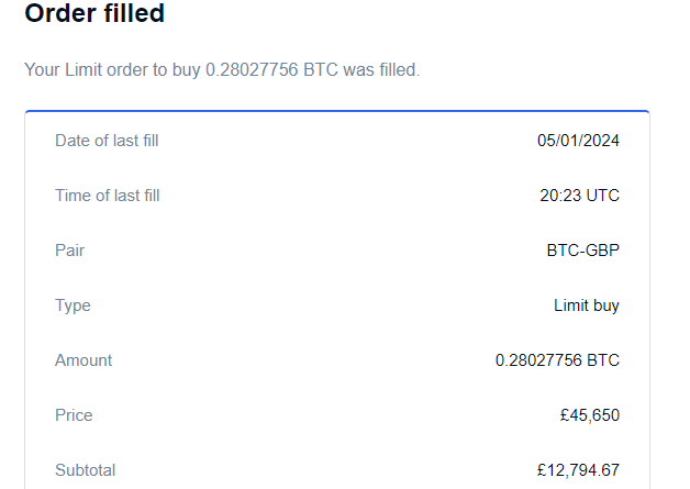 Spartacus_HODL's tweet photo. Just took out another personal loan and bought the dip with it  💰🛒💥🚀

Another 0.28 $BTC taken off the market plebs! 💢

#Bitcoin #BigStack #BTFD https://t.co/a4ey1WI8gb
