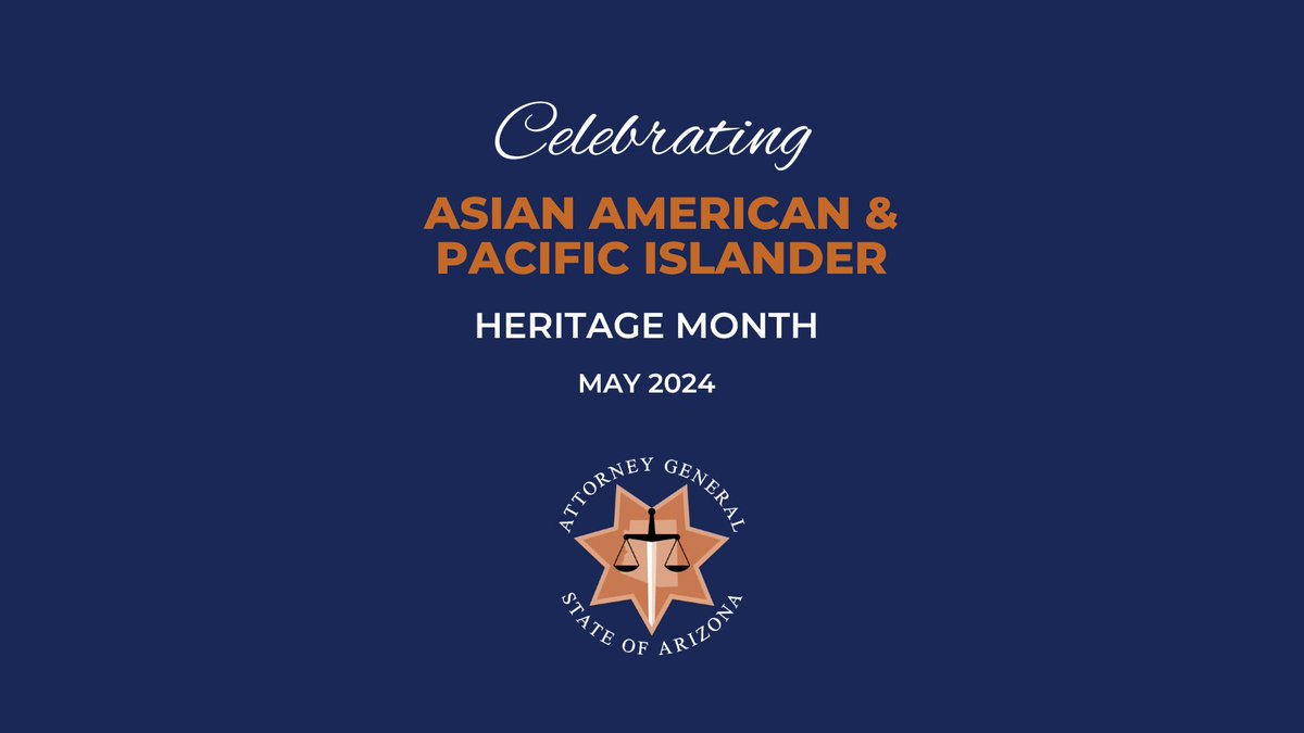 On this first day of #AAPI Heritage month, may we recognize and celebrate the diversity, leadership, cultures and contributions made by our Asian American, Pacific Islander & Native Hawaiian communities in Arizona.
