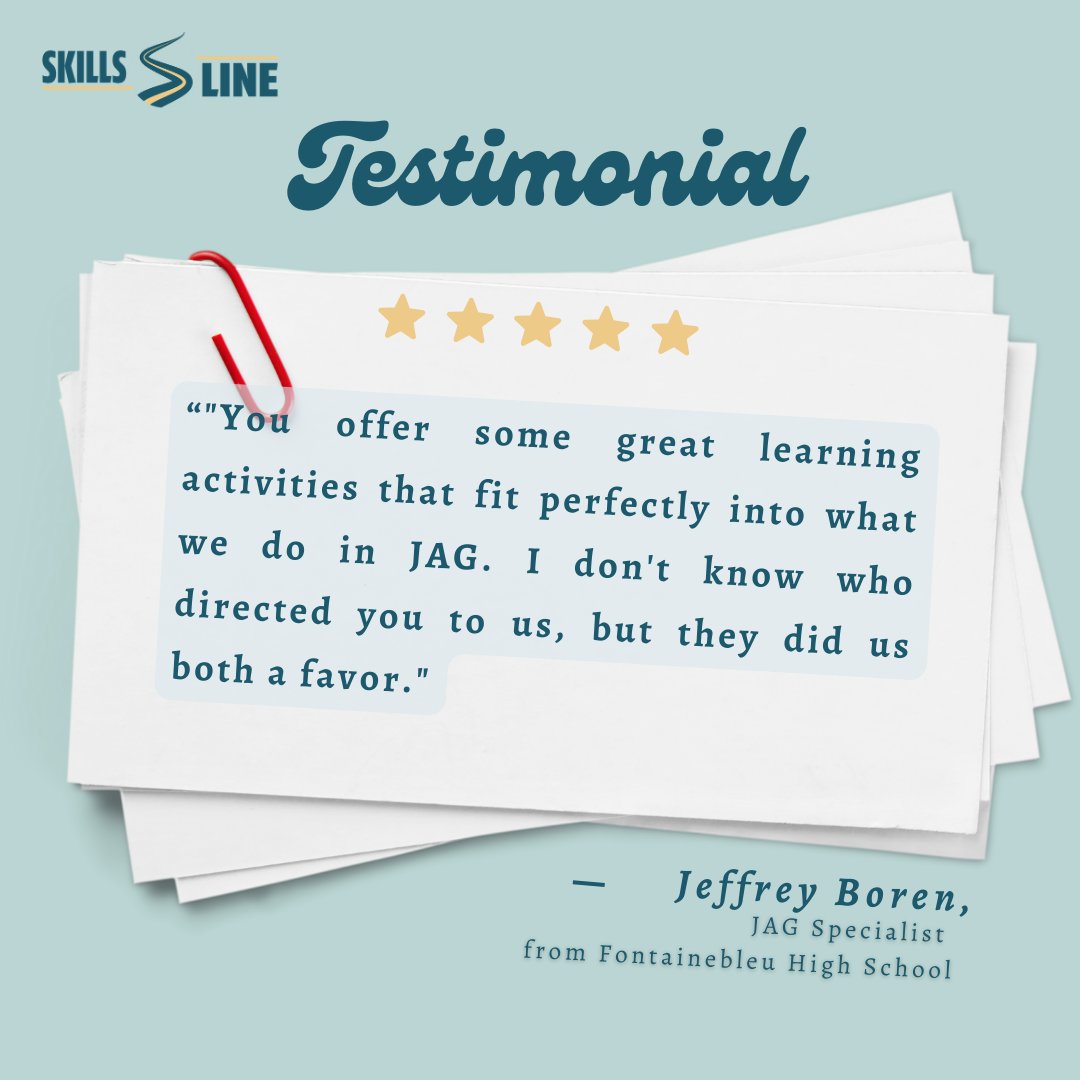 Thank you, Jennifer Steinkamp, for sharing your experience with Skillsline. It was great to get your take!

#Skillsline #SuccessStories #HumanSkills #DurableSkills