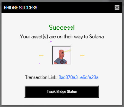 What a seamless experience.  Almost like I wasn't using ETH 😂

Welcome home 🫶 <a href="/DeGodsNFT/">DeGods</a>
