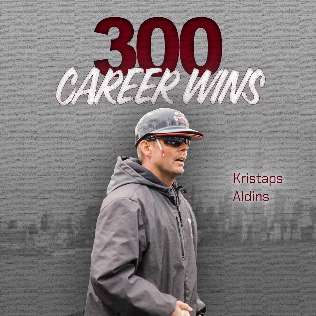 3️⃣0️⃣0️⃣😱🔥

With the game one victory over St. Joseph's Long Island yesterday, @BaseballStevens  head coach Kristaps Aldins reached the 300 career win mark!

Congrats coach!👏

#AllRise #MACbaseball #d3baseball