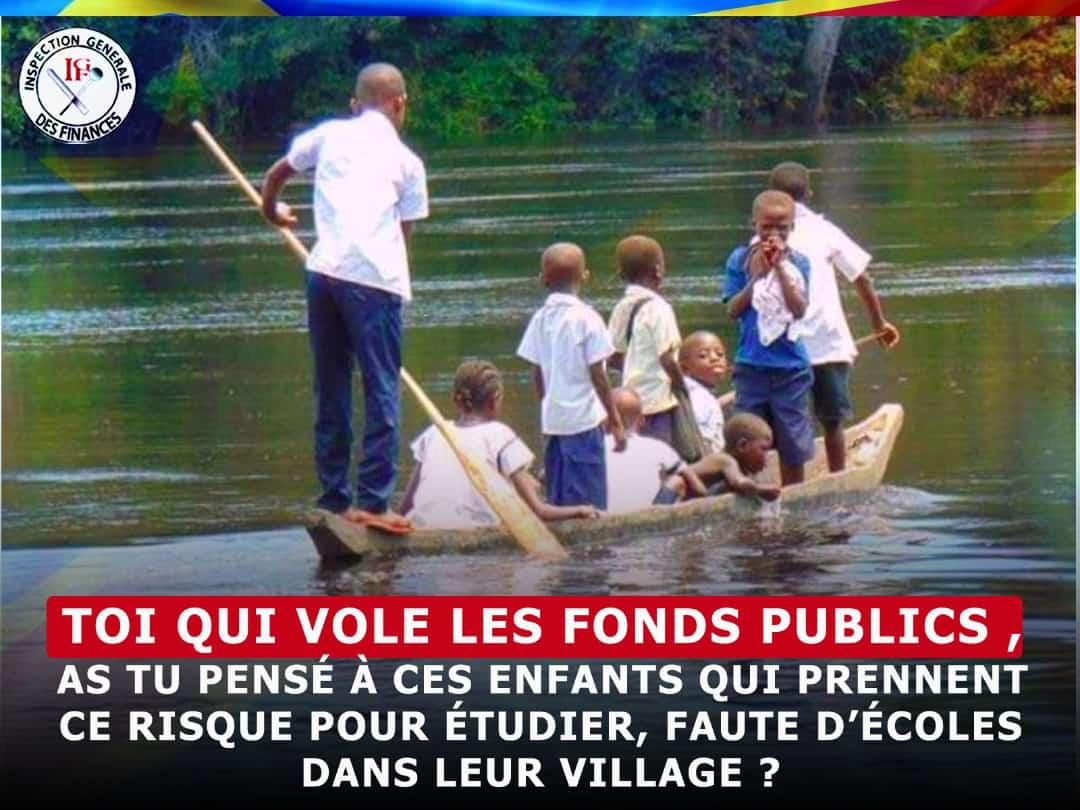 #RDC : Message à tous les detourneurs des deniers publics.