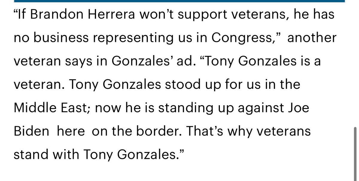 This is the wildest stuff I’ve ever seen. Dude is actually making a campaign saying our boy doesn’t support veterans. Tony was that dude who wasn’t invited to barracks parties.