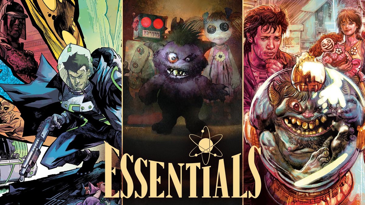 🔥🔥🔥 @thelabpress's ESSENTIALS is the debut graphic novel from @LongLukeArnold, @otherland71, @danistrips, @fabrystudios, @theJasonHoward, @Vincelocke, @MysticMcCarthy, @andreamutti9, and M.K. Perker, with a cover by @sinKEVitch 🔗: kickstarter.com/projects/14987…