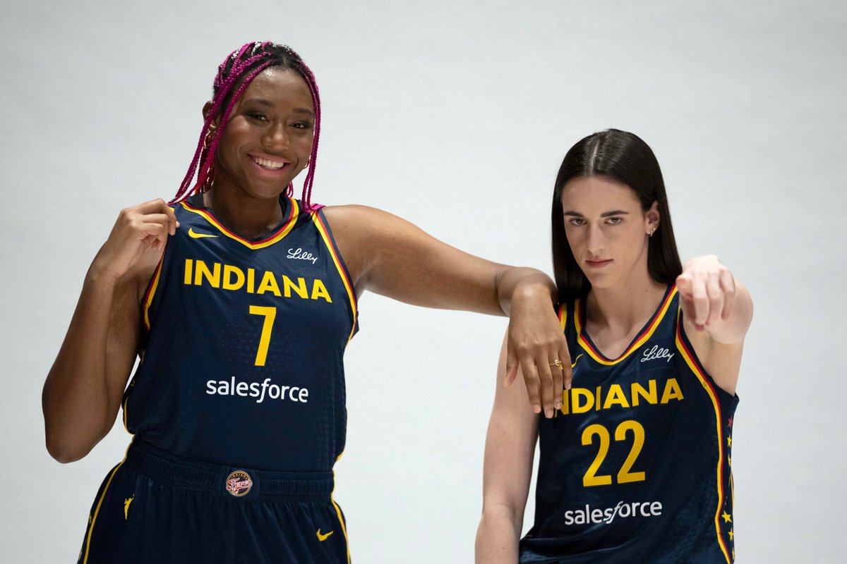 Some WNBA Caitlin Clark Effect from @StubHub. Fever sales nearly double last year and 41x higher than 2018. Fever is the top trending team, 13x more than last year. Fever plays in 9 of 10 best-selling games (Aces vs Mercury is 8th). Photo: AP